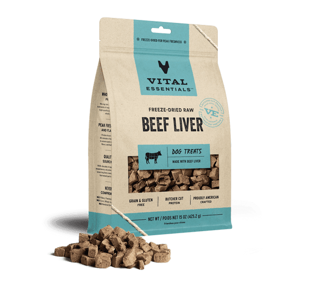 Freeze-Dried Beef Liver Dog Treats